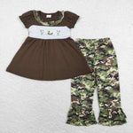 GSPO1088 toddler girl clothes mallard girl fall spring outfit