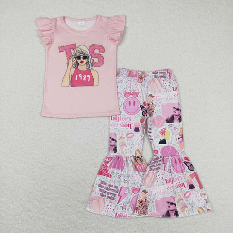 GSPO1507  baby girl clothes 1989 singer girl  summer outfit  12-18M to 14-16T