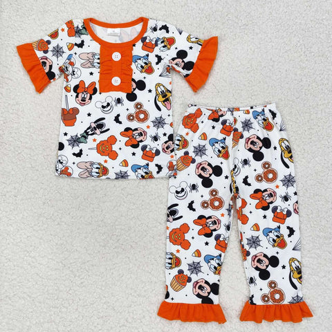 GSPO1552 baby girl clothes cartoon mouse girl halloween outfit