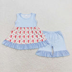 GSSO0698 baby girl clothes crawfish toddler girl summer outfit