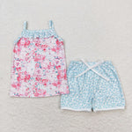 GSSO0869 baby girl clothes floral toddler girl summer outfits