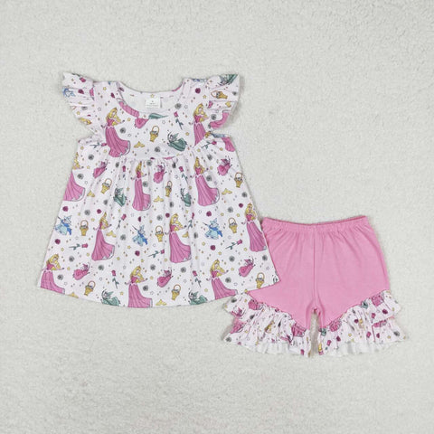 GSSO0910 baby girl clothes princess toddler girl summer outfit