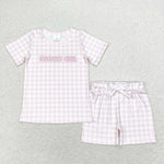 GSSO1236 baby girl clothes embroidery mama’s girl toddler girl summer outfit