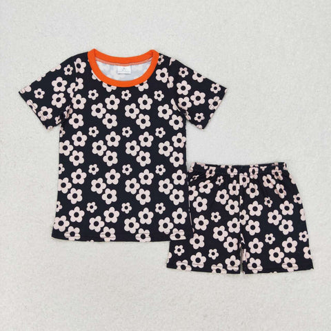 GSSO1359   baby girl clothes flower toddler girl summer outfit