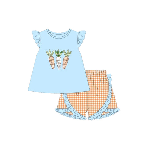 GSSO1647 pre-order baby girl clothes carrot toddler girl easter summer outfit-2024.12.10