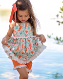 GSSO1676 pre-order baby girl clothes Seahorse toddler girl summer outfit-2024.12.18