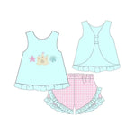 GSSO1983 pre-order baby girl clothes shell toddler girl summer outfit-2025.1.30