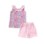 GSSO2040 pre-order baby girl clothes cake toddler girl birthday summer outfit-2025.2.5