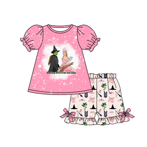 GSSO2092 pre-order baby girl clothes witch toddler girl summer outfit-2025.2.11