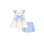 GSSO2109 pre-order baby girl clothes bows toddler girls summer outfit-2025.2.13