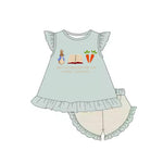 GSSO2112 pre-order baby girl clothes rabbit toddler girl easter summer outfit-2025.2.13