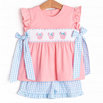 GSSO2126 pre-order baby girl clothes cartoon mouse toddler girl summer outfit-2025.2.27