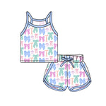 GSSO2338 pre-order baby girl clothes bows toddler girl summer outfit-2025.3.23