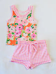 GSSO2413 pre-order baby girl clothes floral toddler girl  summer outfit-2025.3.31