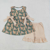 RTS kids matching clothing dog print clothing summer clothing