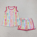 RTS toddler clothes matching clothing bows kids summer  clothing