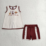 GSSO2763   baby girl clothes cowboy toddler girl  summer outfit