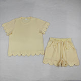 RTS Matching Adult clothes solid color print clothing mommy summer clothes-2026.4.11