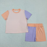 RTS Matching kids clothing berries print clothing baby girl summer clothing-2026.6.1