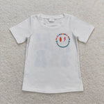 GT0503 baby girl clothes birthday girl summer tshirt