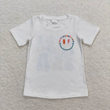 GT0503 baby girl clothes birthday girl summer tshirt