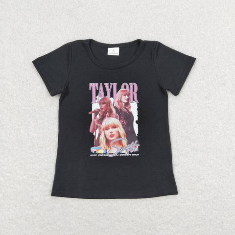 GT0572  baby girl clothes 1989 singer girl summer tshirt