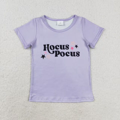 GT0667   toddler girl clothes hocus pocus girl halloween top