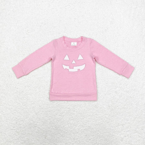 GT0717    toddler girl clothes smile girl winter top t-shirt