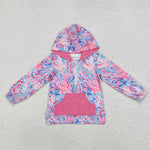 GT0745  toddler girl clothes floral girl  winter top shirt