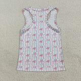 GT1014   toddler girl clothes bows girl summer top shirt yoga clothes