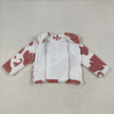 GT1027  toddler girl clothes pink girl winter pullover top