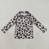 RTS toddler clothes matching clothing baby leopard print top girls winter clothing-2025.9.8