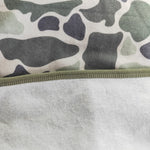 S0326  baby newborn green camouflage newborn baby towel