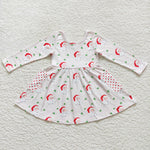 GLD0369 pink Christmas dress