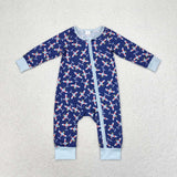 LR1024  baby boy clothes airplane toddler boy winter romper