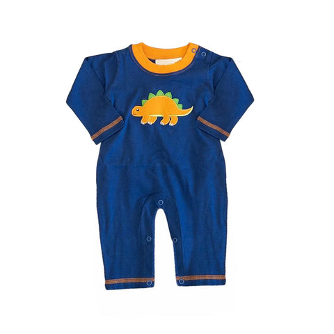 LR1028 pre-order baby boy clothes dinosaur toddler boy winter romper-2024.6.7