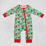 LR1055  baby boy clothes cartoon toddler boy christmas winter romper