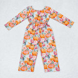 LR1060  baby girl clothes pumpkin girl  winter jumpsuit