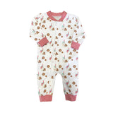 LR1183 pre-order baby boy clothes milk cookies boy christmas winter romper-2024.6.30