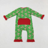 LR1236 baby girl clothes crutch girl christmas winter romper