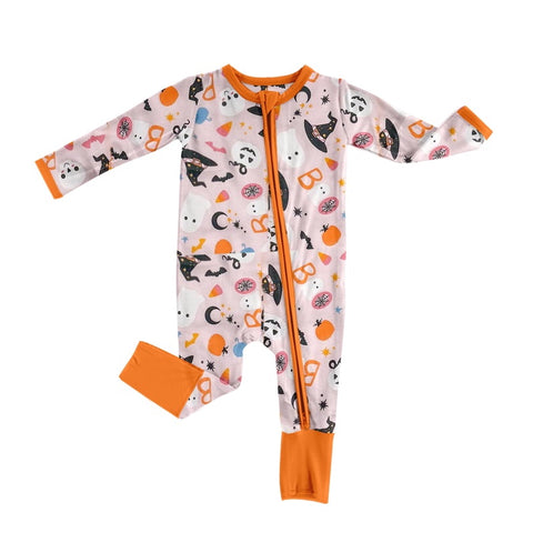 LR1356 pre-order baby girl clothes ghost girl halloween winter romper-2024.7.23