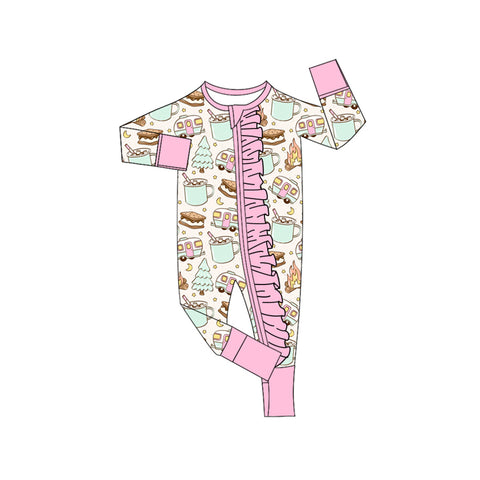 LR1359 pre-order baby girl clothes marshmallow girl winter romper-2024.7.23