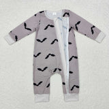 LR1438 Bamboo baby boy clothes bat boy halloween winter romper