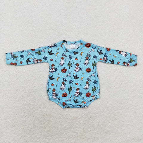 LR1449  baby boy clothes ghost boy halloween winter bubble