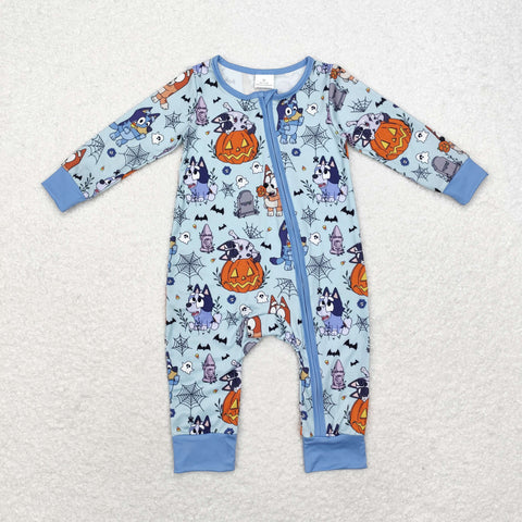 LR1482  baby boy clothes cartoon dog boy halloween winter romper