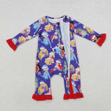 LR1741  baby girl clothes princess  girl christmas winter romper