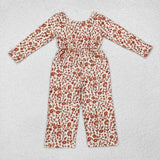 LR1839  baby girl clothes flower girl autumn  jumpsuit