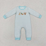 LR1895   baby boy clothes hunting boy winter romper