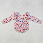 LR1917   baby girl clothes love girl valentines day winter bubble