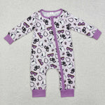 LR2038  baby girl clothes mardi gras girl winter romper